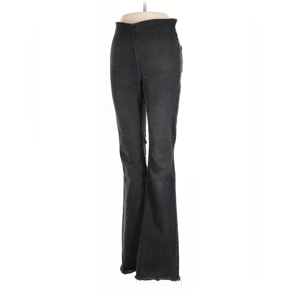 Women's Black Knox Rose flared Jeans – Size 10